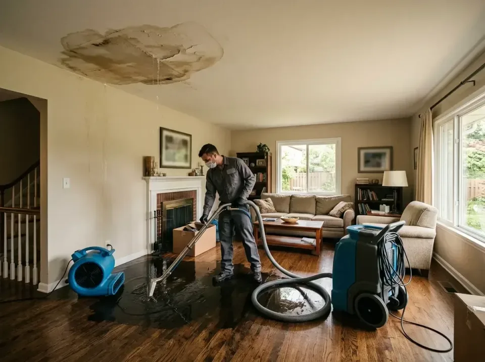 attic-pipe-burst-ceiling-drip-008 — frequently asked questions, Water Damage Restoration & Carpet Care in Menlo Park Terrace…